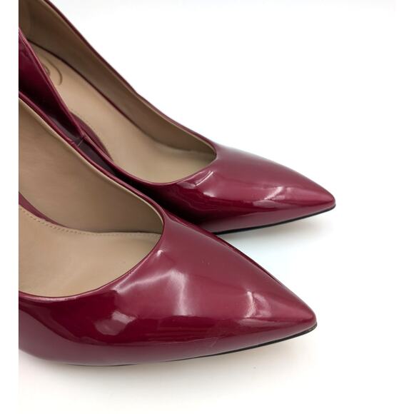 Sam Edelman Hazel Pointed Toe Women's Pump Holly Red Patent Leather US7.5M - Picture 10 of 11